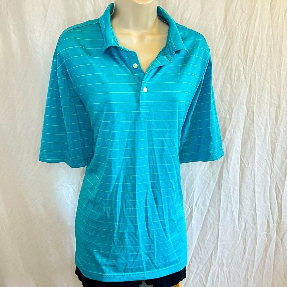 Men’s LG ~ Walter Hagen Light Blue ~ Golf Polo Tee